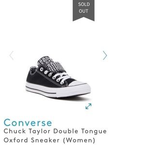 Converse Chuck Taylor Double Tongue Oxford Sneaker